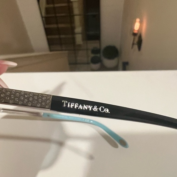 Authentic Tiffany & Co. Sunglasses with black frame!  They are stunning! ?? main image 8
